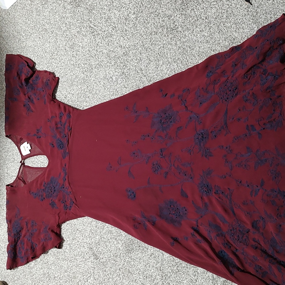 Flowy Embroidered Dress